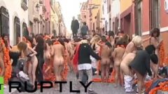 Mexican Nude Women In Group